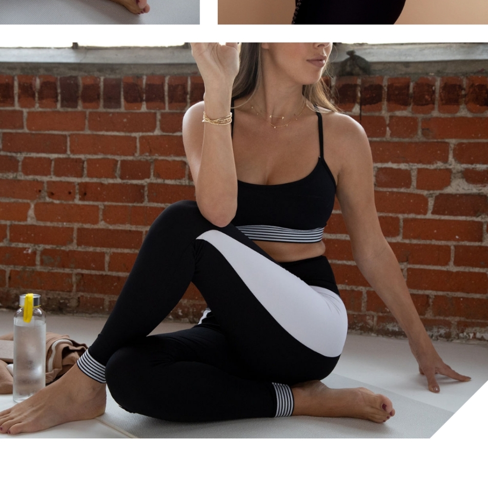Strut This x Sivan Ayla workout set bra & leggings